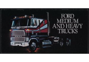 1985 Ford Medium & Heavy Duty Trucks