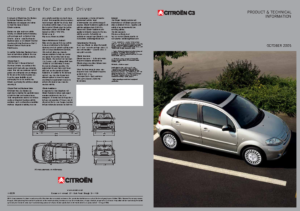 2005 Citroën C3 Tech Specs UK