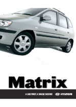 2005 Hyundai Matrix UK