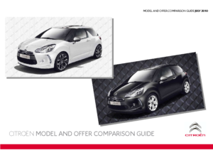 2010 Citroën Comparison Guide UK