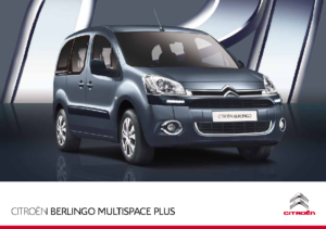 2012 Citroën Berlingo Multispace Plus UK