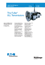 2013 Freightliner Fuller Manual 8LL Transmission