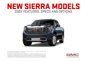 2022 GMC Sierra 1500 Features & Options Guide