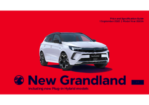 2022 Opel Grandland Spec & Price Guide UK