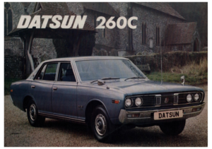 1975 Datsun 260C 3 UK