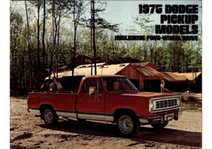 1975 Dodge Pickups