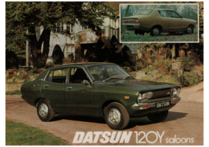 1976 Datsun 120Y Saloons UK