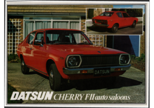 1978 Datsun Cherry FII Saloons UK