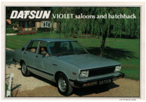 1979 Datsun Violet UK