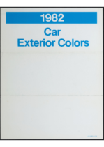 1982 Ford Car Exterior Colors