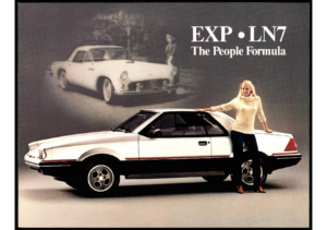 1982 Ford EXP – Mercury LN7