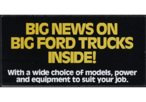 1983 Ford Medium & Heavy Duty Trucks