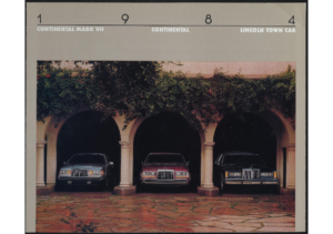 1984 Lincoln Full Line
