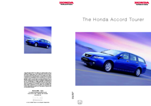 2003 Honda Accord Tourer UK