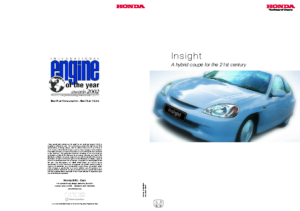 2003 Honda Insight UK
