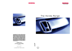 2003 Honda Range UK