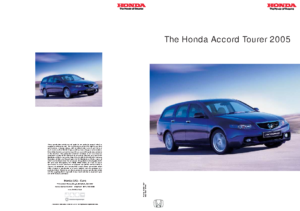 2005 Honda Accord Tourer UK