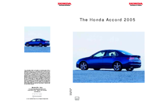 2005 Honda Accord UK