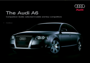2006 Audi A6 Comparison Guide UK