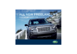2006 Land Rover Freelander 2 Price List UK