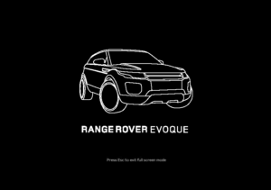 2011 Ranger Rover Evoque UK