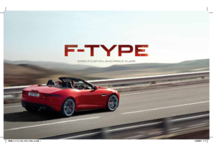 2013 Jaguar F-TYPE Specs & Price Guide UK