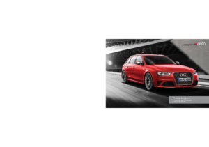 2015 Audi RS4 Avant UK