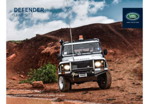 2015 Land Rover Defender Mine Site UK