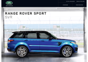 2015 Range Rover Sport SVR UK