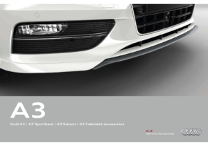 2016 Audi A3 Accessories UK
