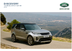 2019 Land Rover Discovery Tech Specs UK