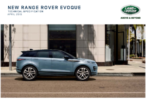 2019 Range Rover Evoque Tech Specs UK