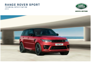 2019 Range Rover Sport Tech Specs UK