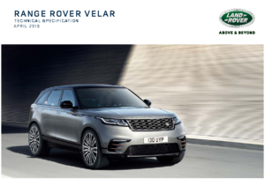 2019 Range Rover Velar Tech Specs UK