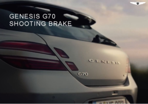 2022 Genesis G70 Shooting Brake UK