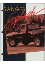 1993 Ford Ranger Splash Foldout