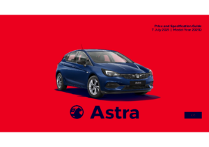2021 Vauxhall Astra Price Guide UK