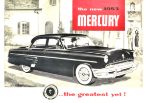 1953 Mercury Foldout CN