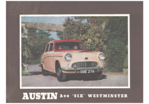 1956 Austin A90 UK