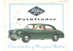 1956 Riley Pathfinder UK