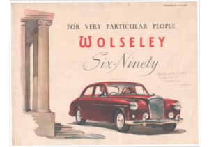 1957 Wolseley 6 90 UK