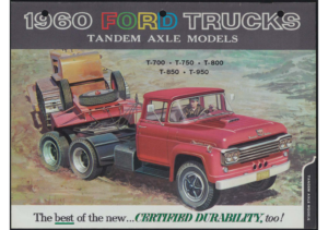 1960 Ford Trucks T Series