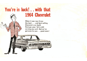 1966 Chevrolet Postcard