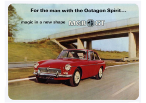 1968 MG MGB GT UK