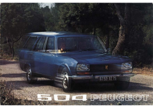 1973 Peugeot 504 UK