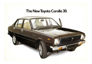 1975 Toyota Corolla UK