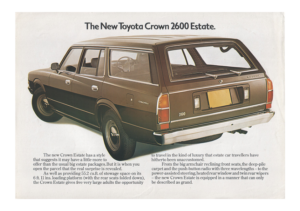 1975 Toyota Crown 2600 Estate UK