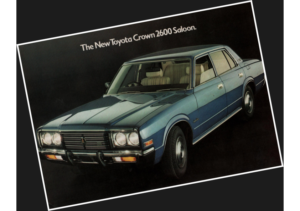 1975 Toyota Crown 2600 Saloon UK