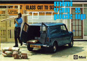 1979 MINI Van-Pick-Up UK