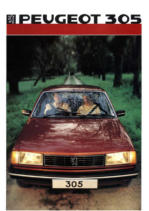 1986 Peugeot 305 UK